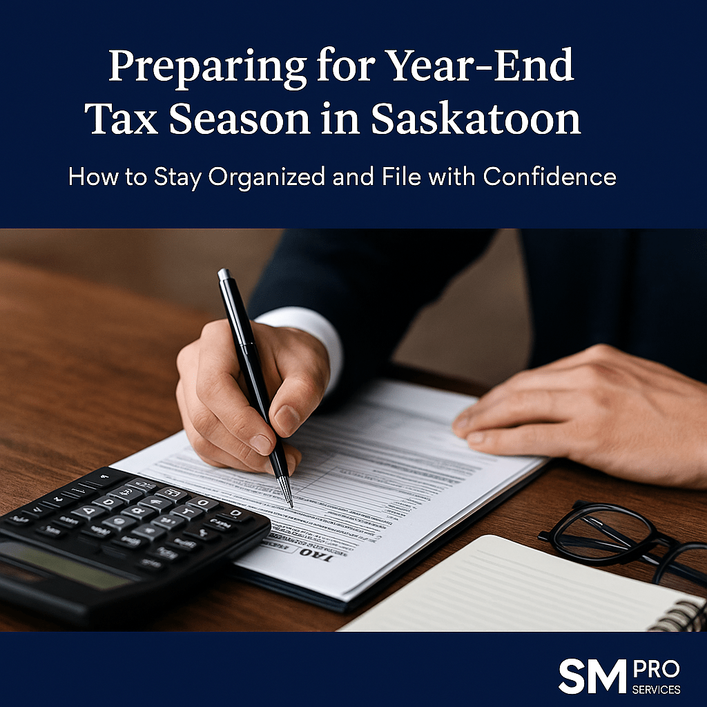 Preparing for Year-End Tax Season in Saskatoon — How to Stay Organized and File with Confidence