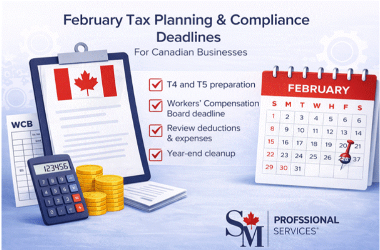 February Payroll and Tax Reporting: Avoid Errors Before T4 and T5 Deadlines